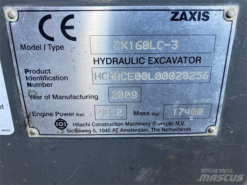 Hitachi ZX160-3 Telakaivukoneet