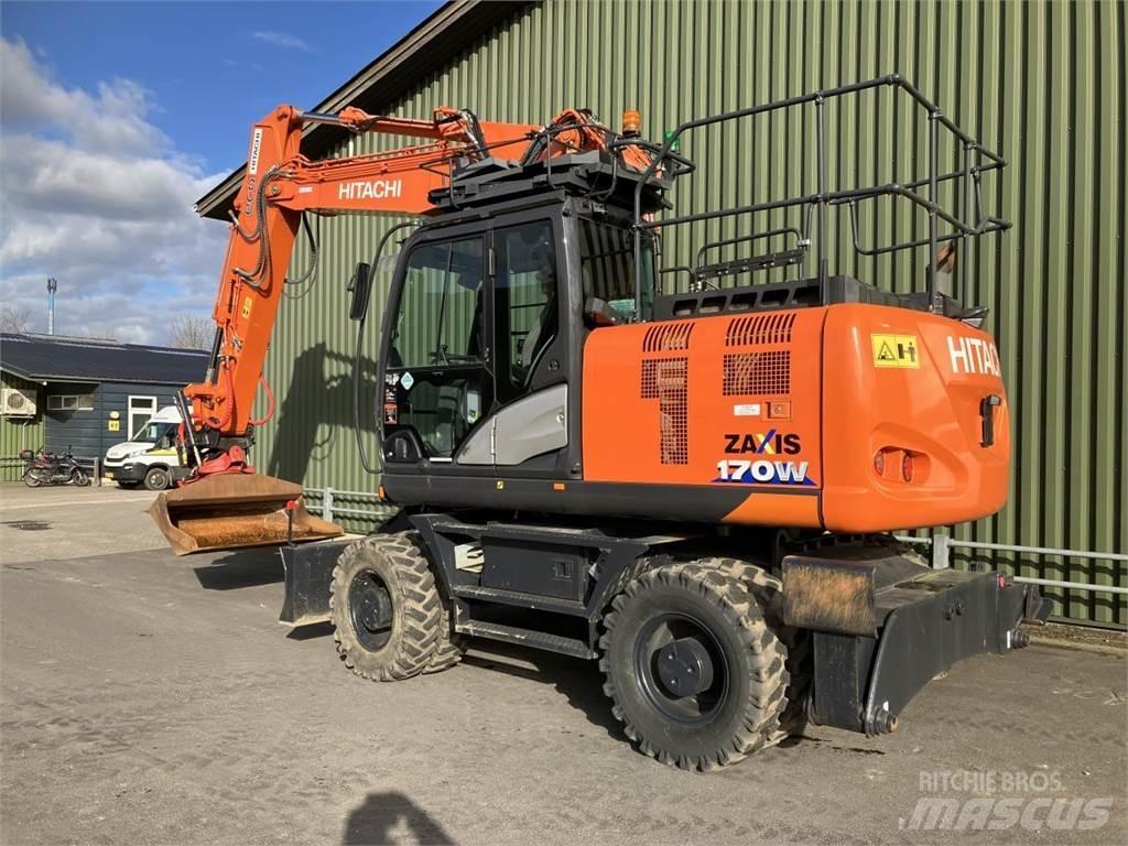 Hitachi ZX170W-6 Pyöräkaivukoneet