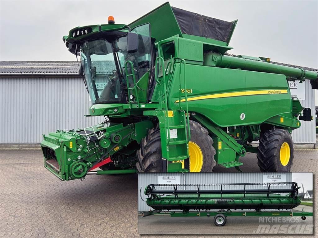 John Deere T670 Leikkuupuimurit