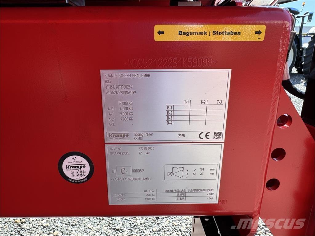 Krampe SK500 Yksivalssijyrät