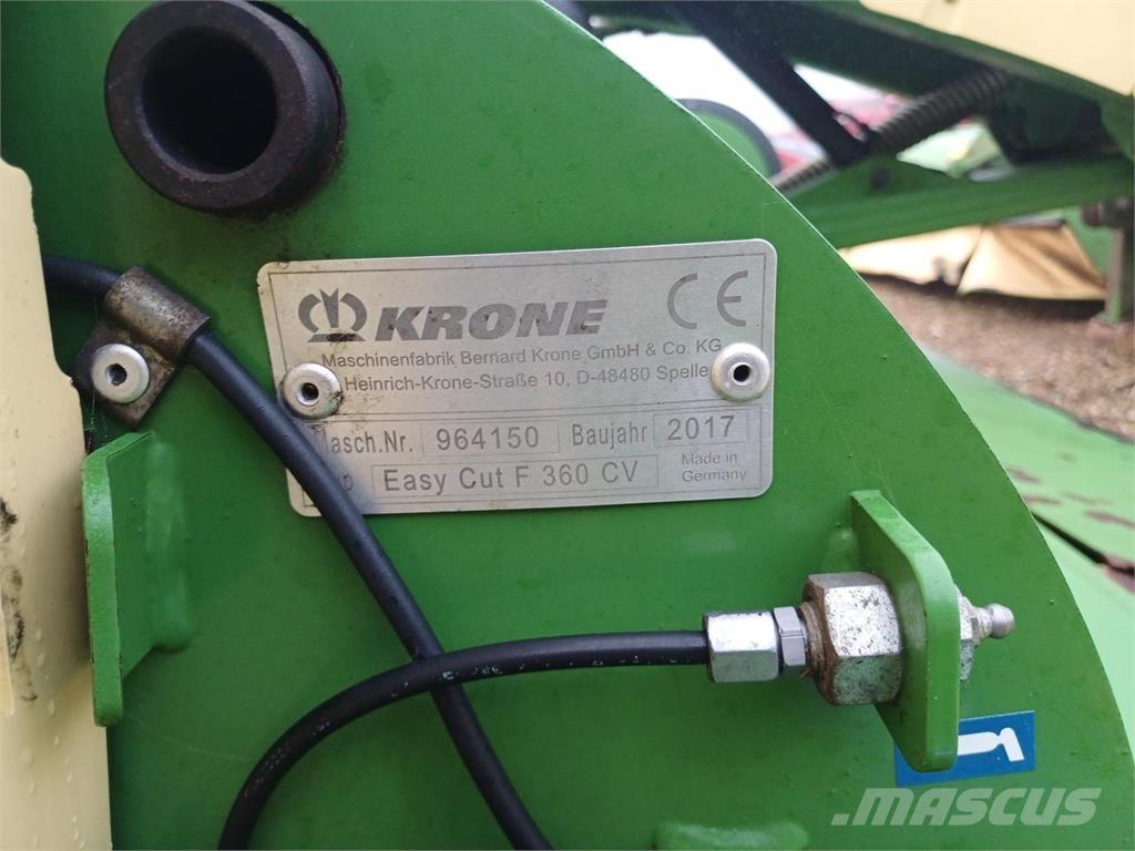 Krone B1000CV Swather-niittokoneet