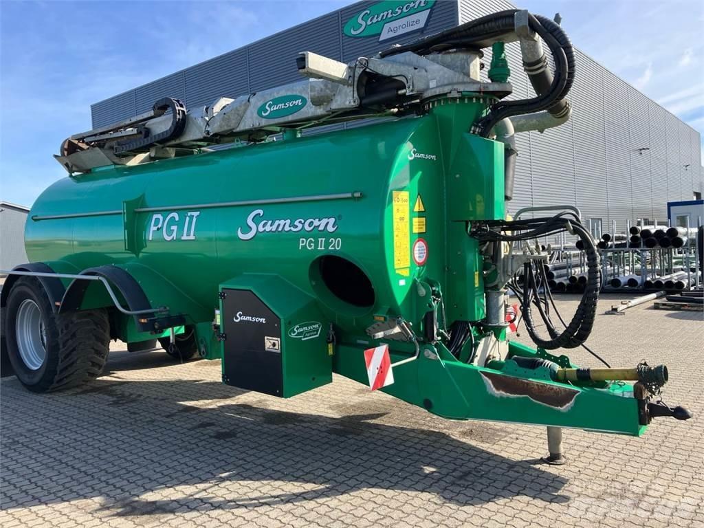 Samson PG II 20 Lietteen levittimet