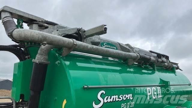 Samson PG II 20 Lietteen levittimet