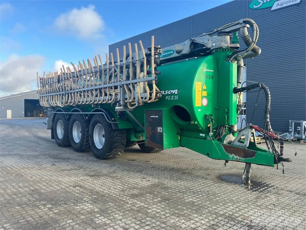 Samson PG II 35 Lietteen levittimet