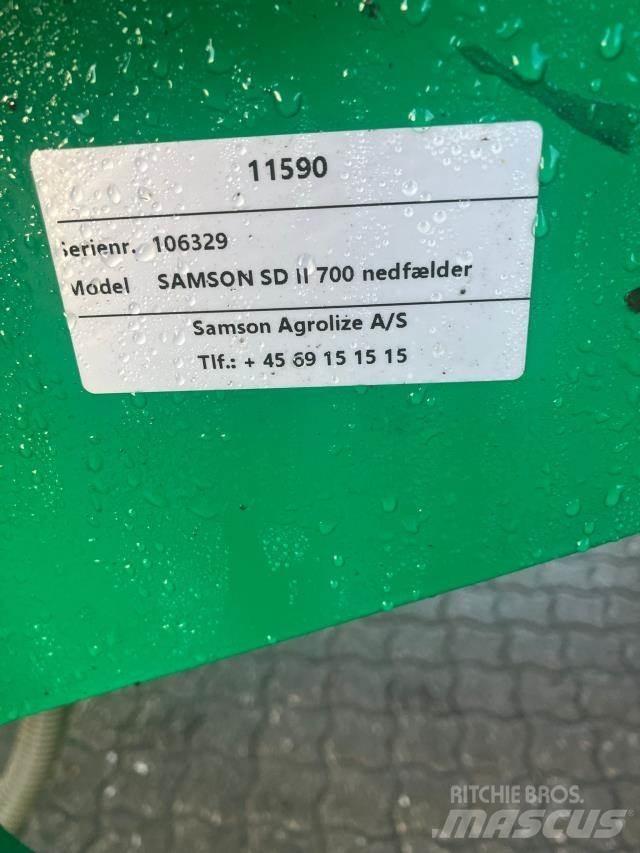 Samson SD II 700 Ruiskulannoittimet