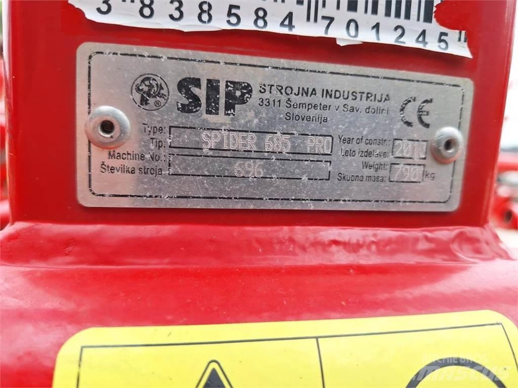 SIP 685/6 PRO Pöyhimet ja haravat