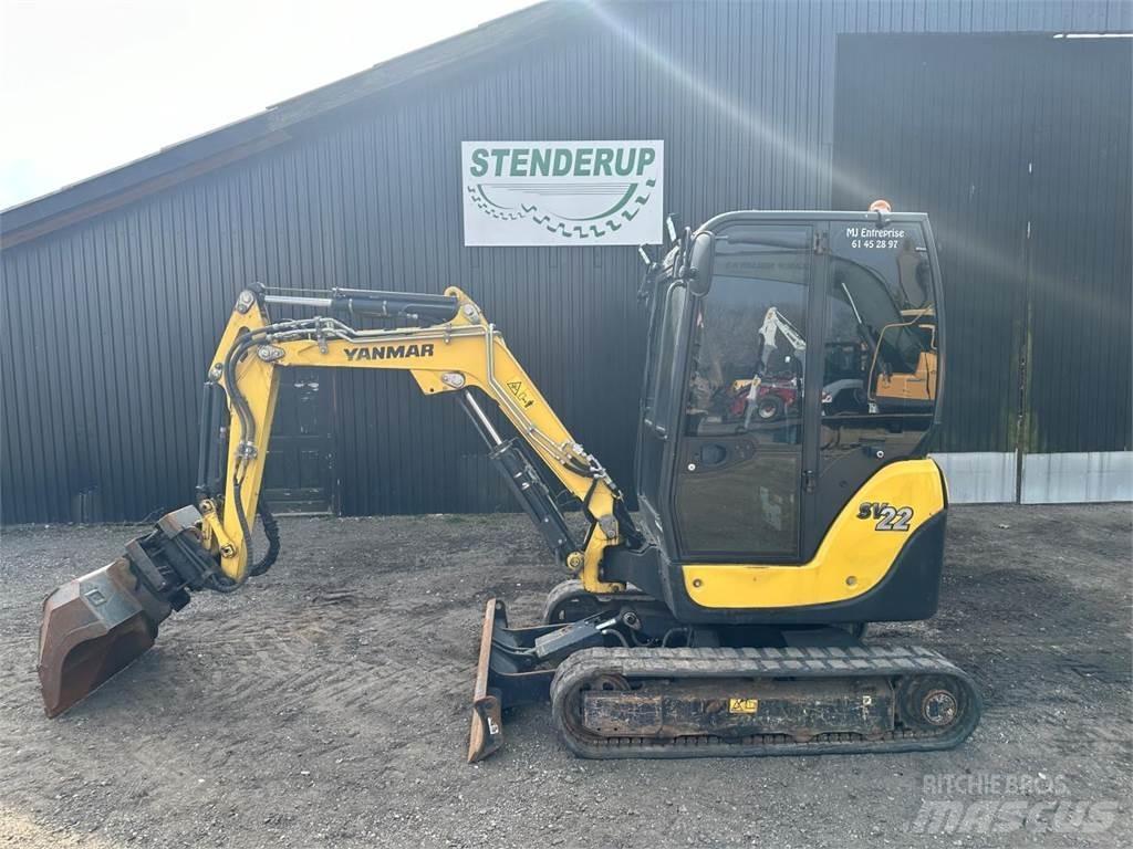 Yanmar SV22 Minikaivukoneet < 7t