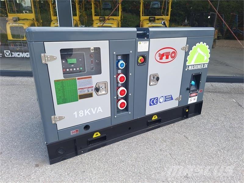  - - - YTO 18 KVA Muut generaattorit