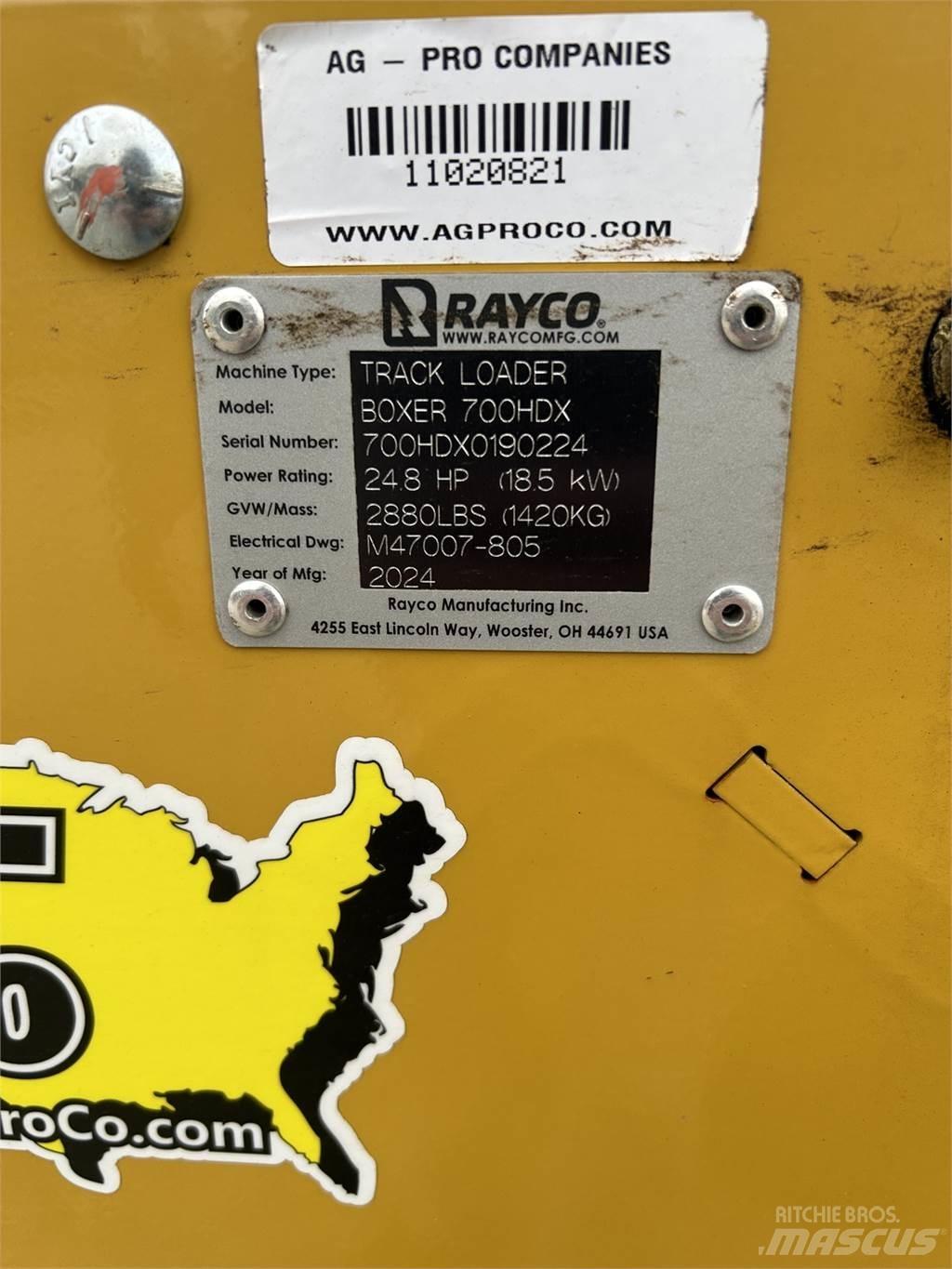 Boxer 700HDX Minikaivukoneet < 7t