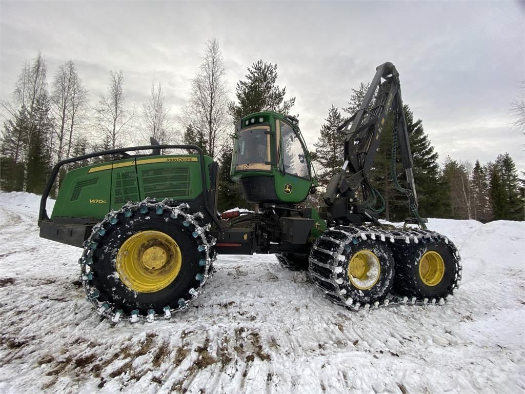 John Deere 1470G Harvesterit