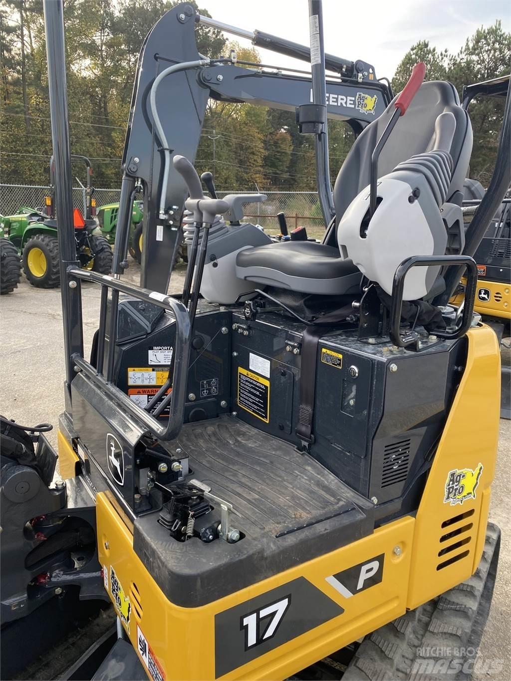 John Deere 17 P Minikaivukoneet < 7t