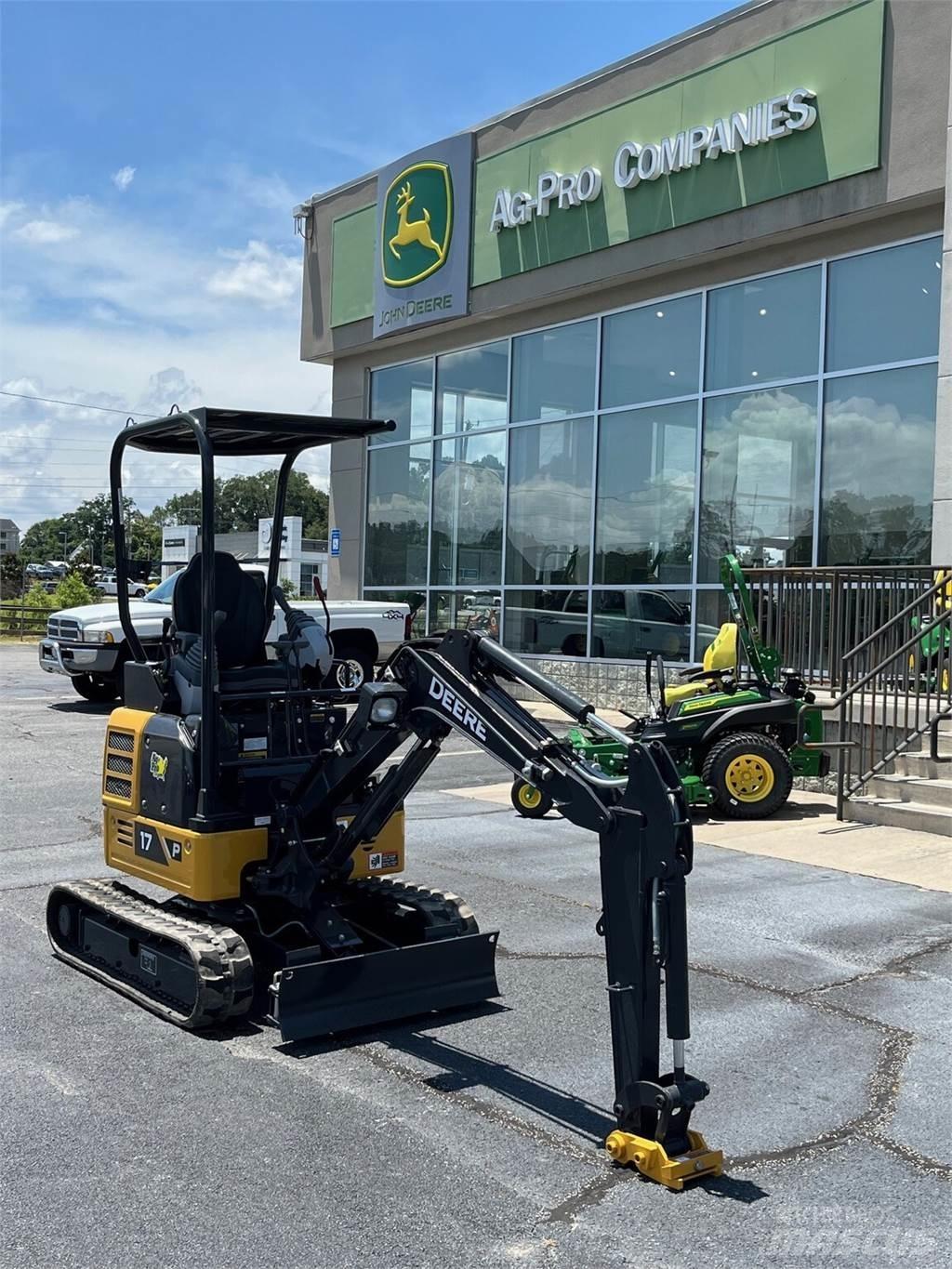 John Deere 17 P Minikaivukoneet < 7t