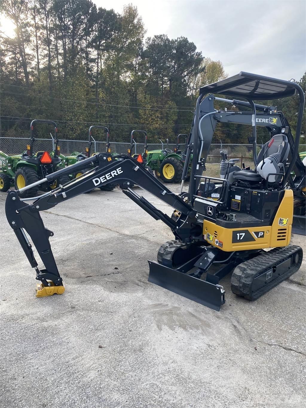 John Deere 17 P Minikaivukoneet < 7t