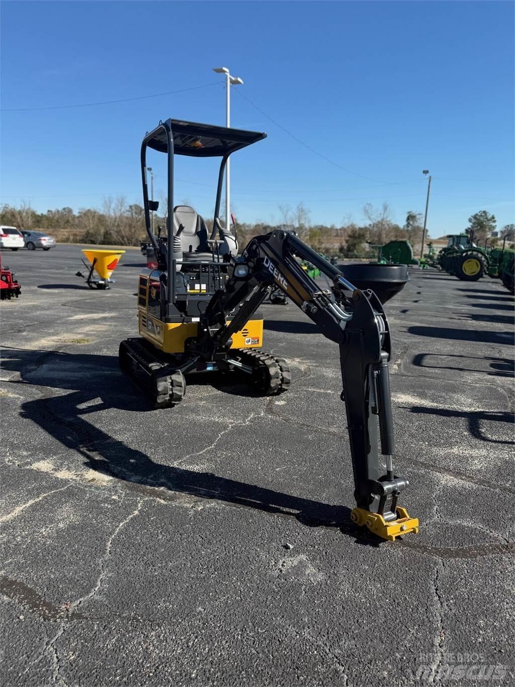 John Deere 17 P Minikaivukoneet < 7t