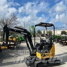 John Deere 17 P Minikaivukoneet < 7t
