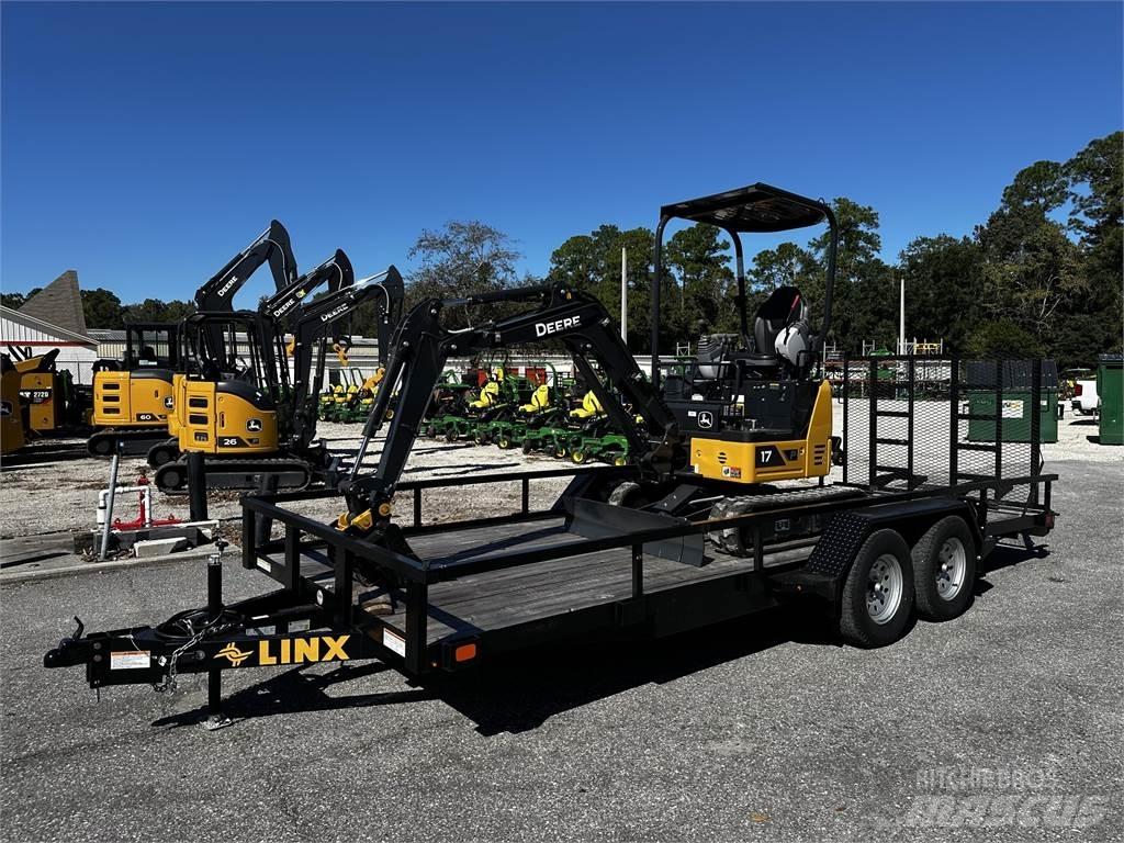 John Deere 17 P Minikaivukoneet < 7t