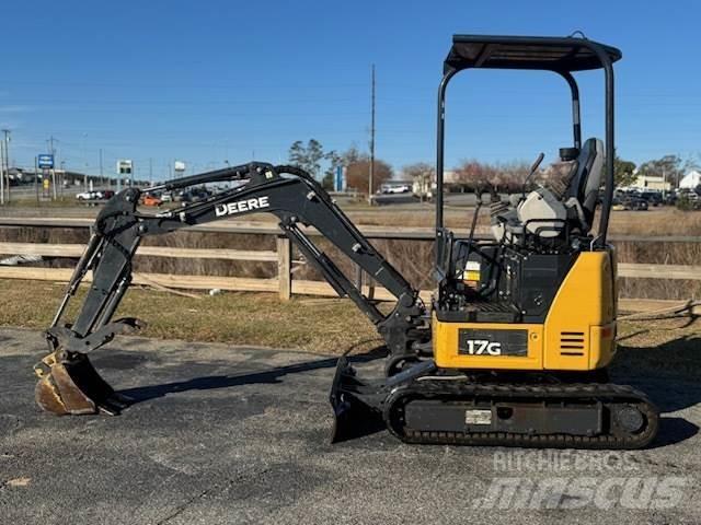 John Deere 17G Minikaivukoneet < 7t