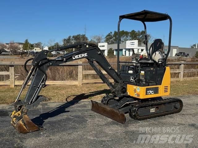 John Deere 17G Minikaivukoneet < 7t