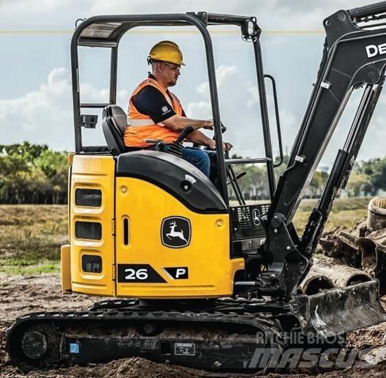 John Deere 26 P Minikaivukoneet < 7t