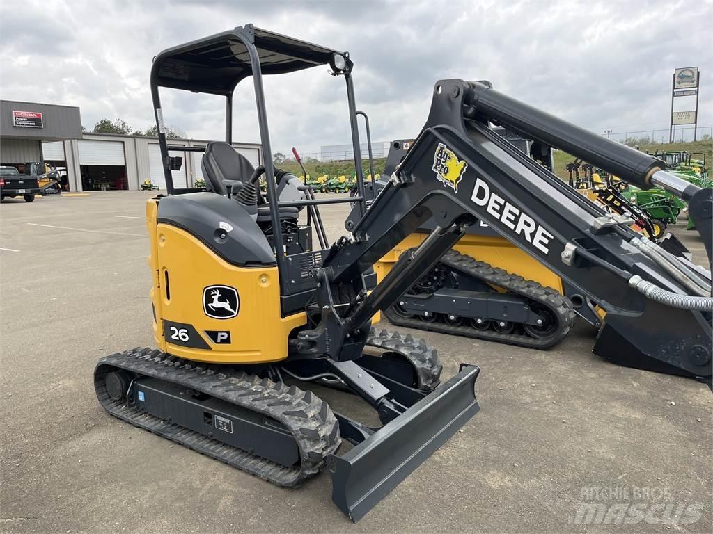 John Deere 26 P Minikaivukoneet < 7t
