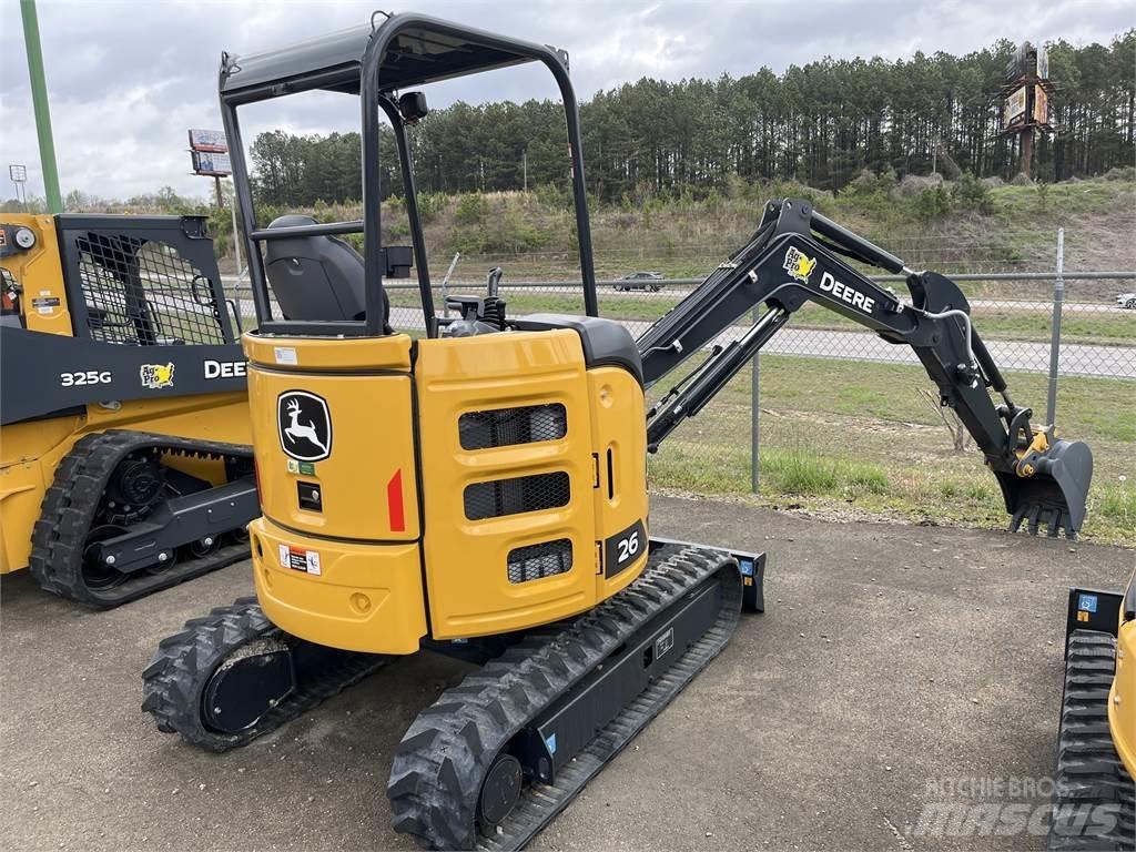 John Deere 26 P Minikaivukoneet < 7t