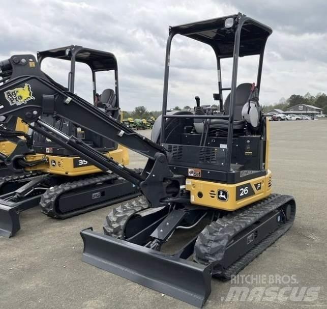 John Deere 26 P Minikaivukoneet < 7t
