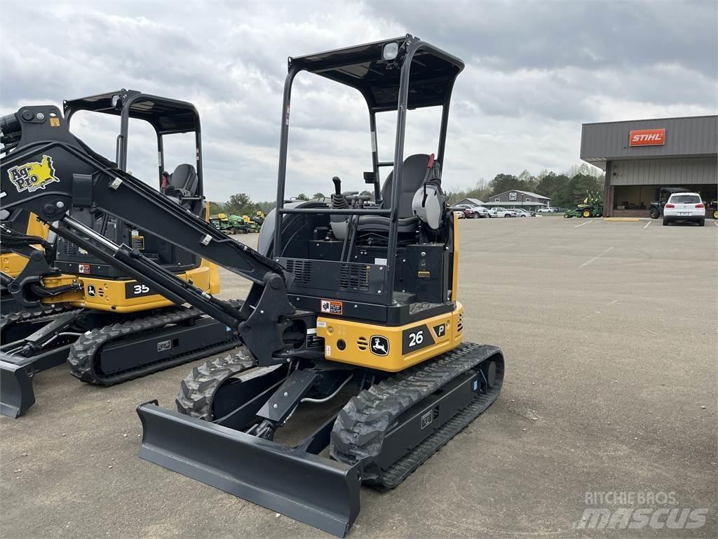 John Deere 26 P Minikaivukoneet < 7t