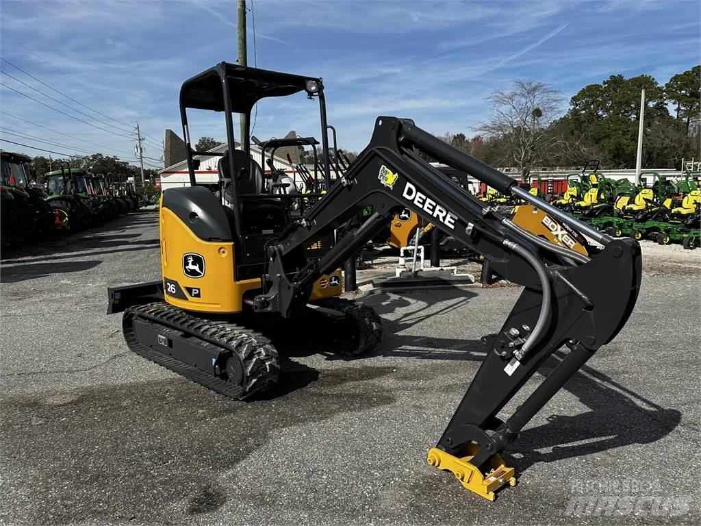John Deere 26 P Minikaivukoneet < 7t