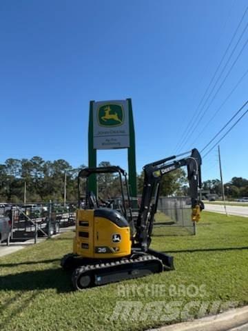 John Deere 26 P Minikaivukoneet < 7t