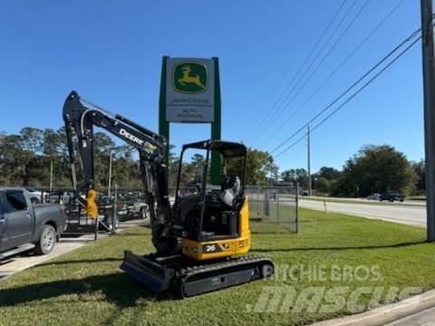 John Deere 26 P Minikaivukoneet < 7t