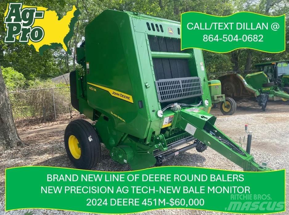 John Deere 451M Pyöröpaalaimet