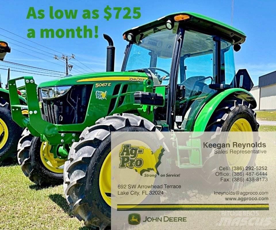 John Deere 5067E Traktorit