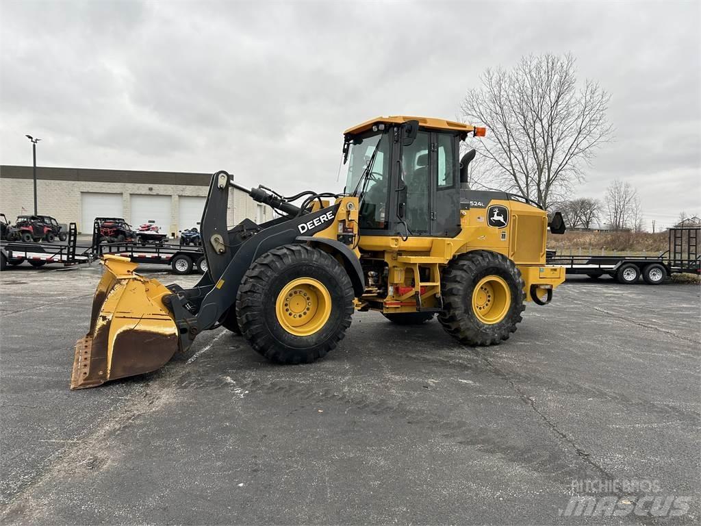 John Deere 524L Pyöräkuormaajat