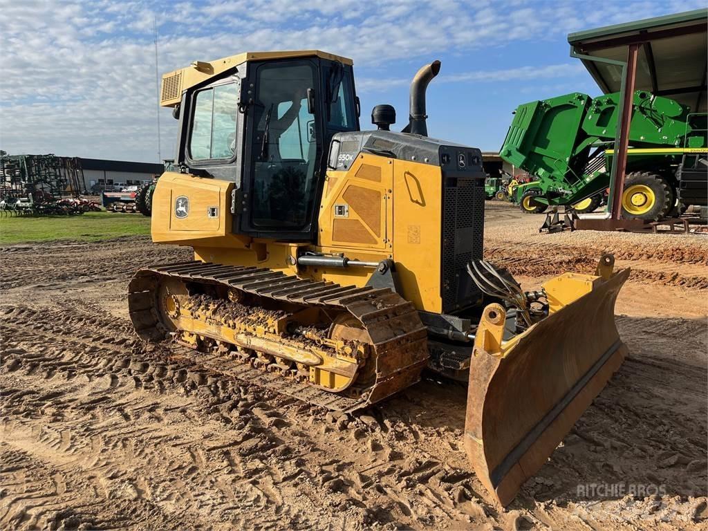 John Deere 650K Telaketjupuskutraktorit