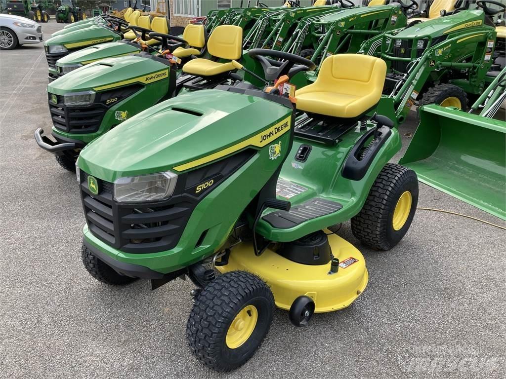 John Deere S100 Päältäajettavat ruohonleikkurit