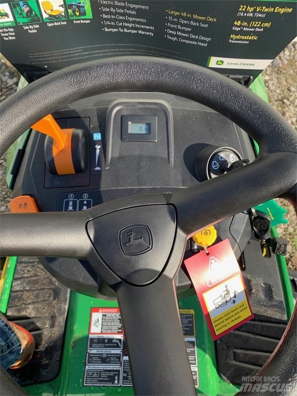 John Deere S140 Päältäajettavat ruohonleikkurit