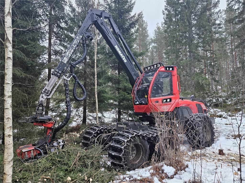 Komatsu 901 Harvesterit