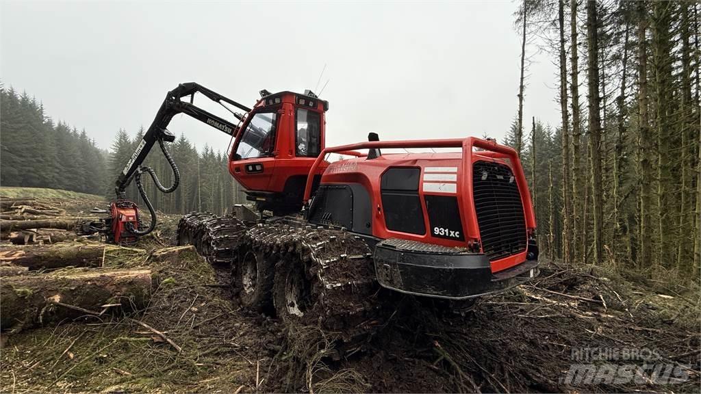 Komatsu 931XC Harvesterit