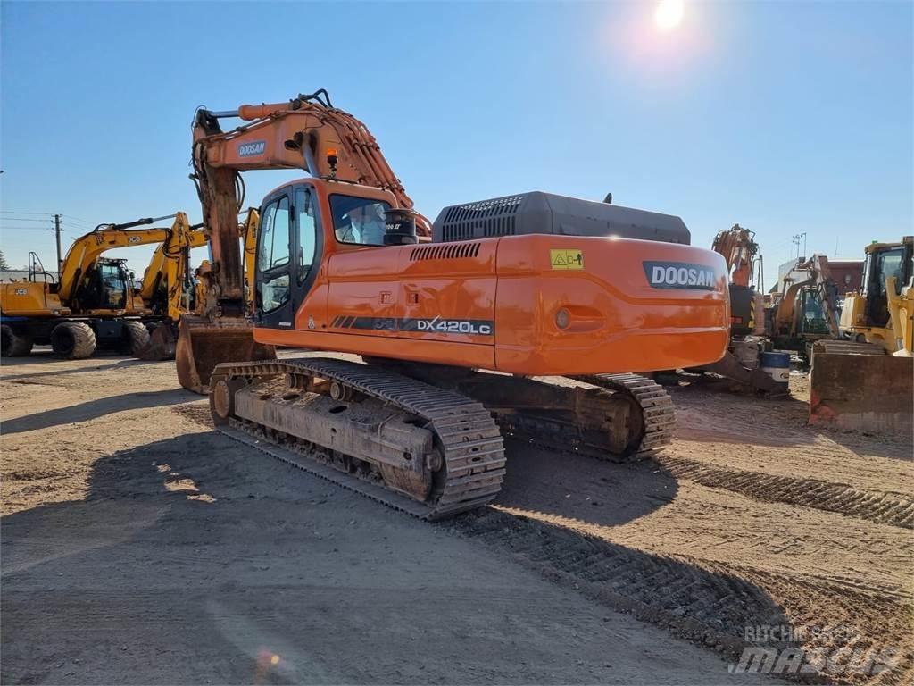 Doosan DX420LC Telakaivukoneet