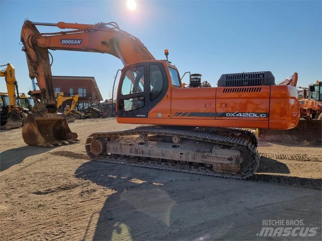 Doosan DX420LC Telakaivukoneet