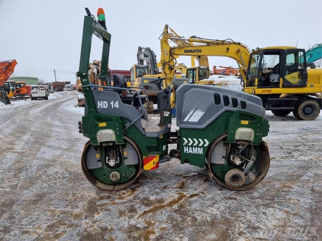 Hamm HD14W Tandemjyrät