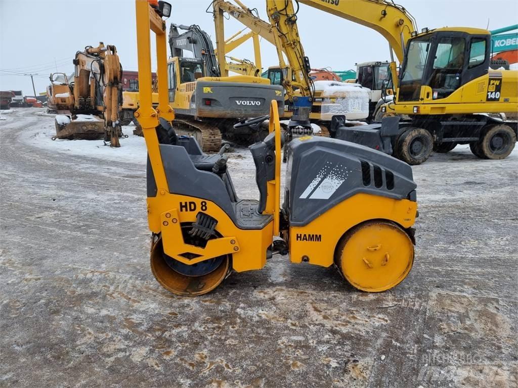 Hamm HD8CW Tandemjyrät