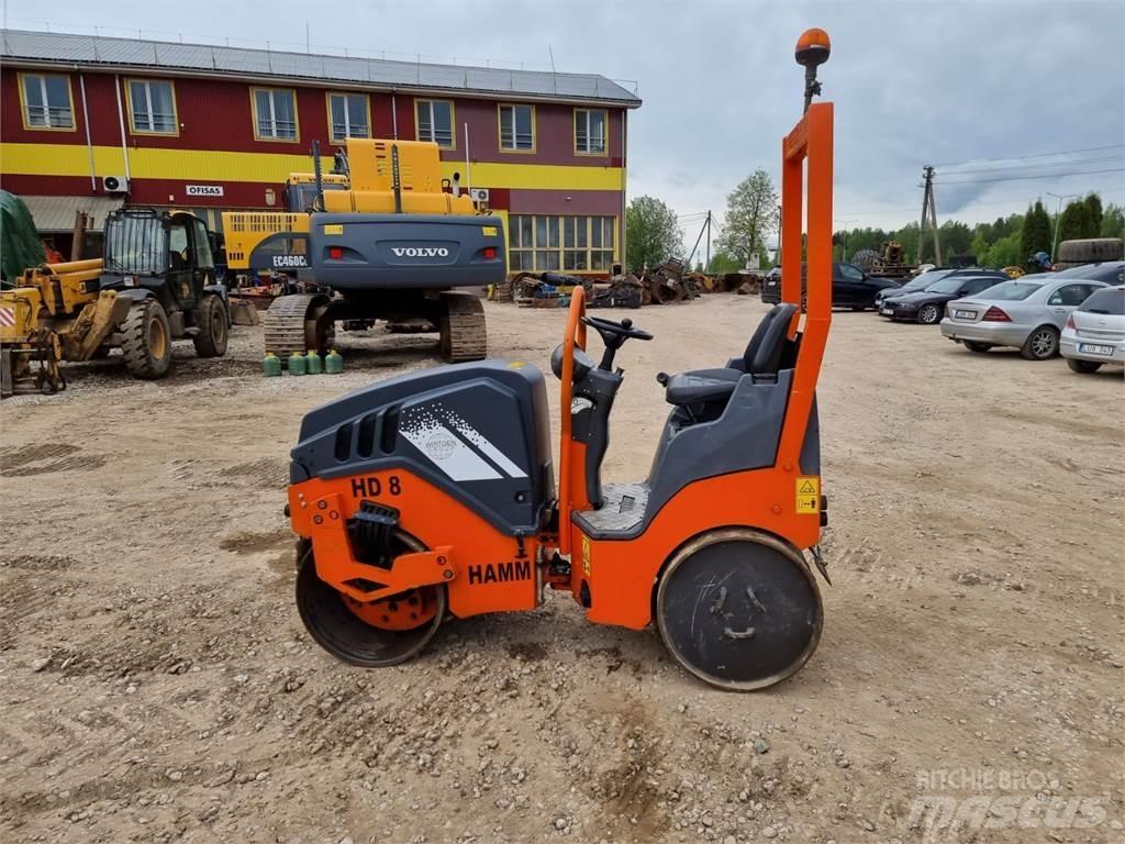 Hamm HD8VV Tandemjyrät