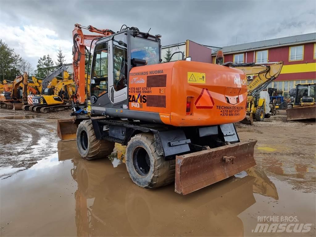 Hitachi ZX140W-3 Pyöräkaivukoneet