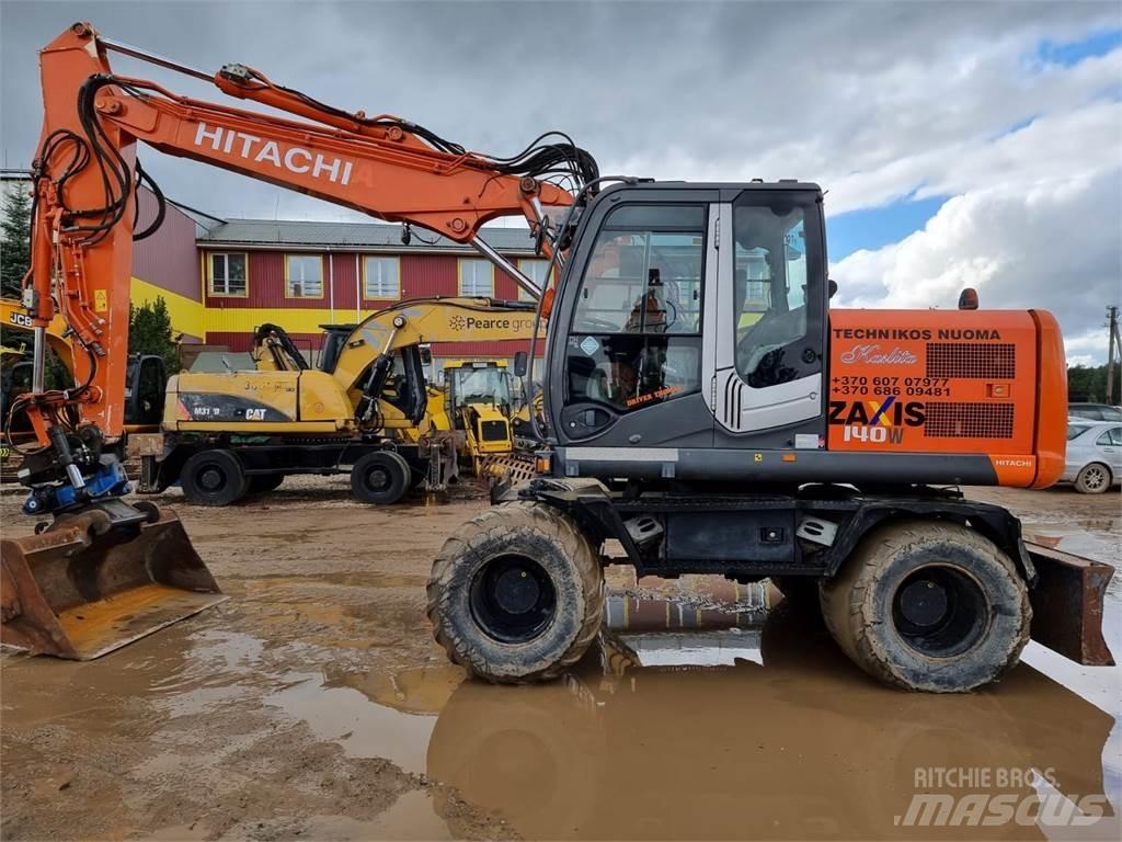 Hitachi ZX140W-3 Pyöräkaivukoneet