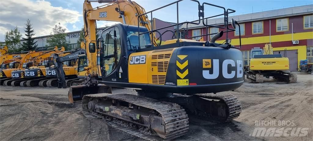 JCB JS220LC Plus + Telakaivukoneet