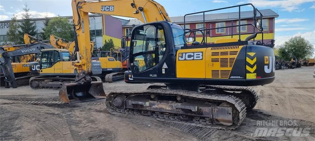 JCB JS220LC Plus + Telakaivukoneet