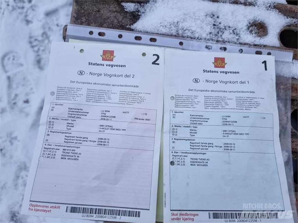 Krone ISTRAIL Nostolava puoliperävaunut