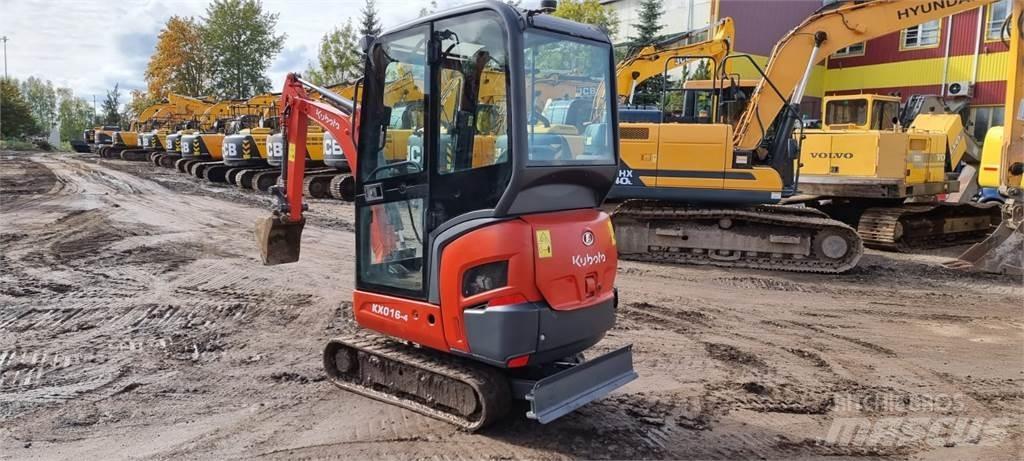 Kubota KX 016-4 Minikaivukoneet < 7t