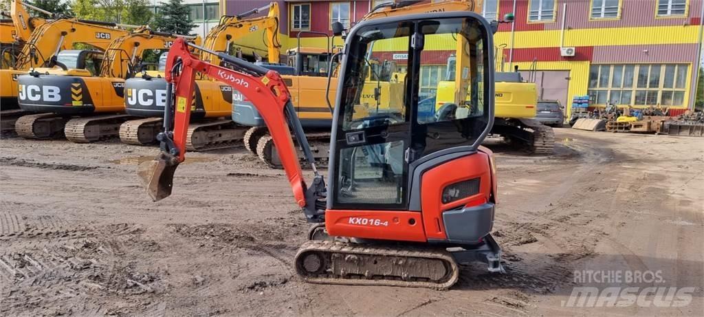 Kubota KX 016-4 Minikaivukoneet < 7t